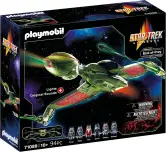 PLAYMOBIL Star Trek Klingon Bird-of-Prey, Nave Klingon con luces y sonidos PLAYMOBIL Star Trek Klingon Bird-of-Prey, Nave Klingon con luces y sonidos