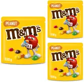 3x330g M&M's Cacahuete Snack