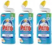 3x750ml Limpiador quitamanchas para inodoro Pato fragancia océano