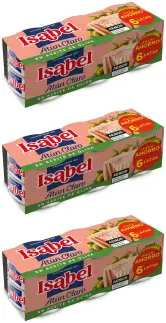18x65gr Isabel Atún Claro En Aceite De Oliva 18x65gr Isabel Atún Claro En Aceite De Oliva