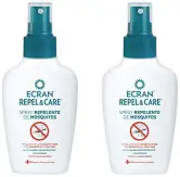 2x Spray Repelente Antimosquitos Ecran Repel Care 2x Spray Repelente Antimosquitos Ecran Repel Care