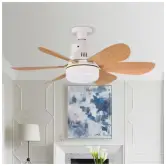 Ventilador de techo LED E27 con mando Ventilador de techo LED E27 con mando