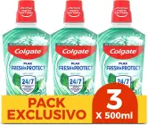 3x 500ml Colgate Plax Multiprotección
