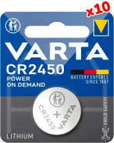 10 pilas de botón VARTA