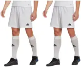 2x pantalones cortos deportivos Adidas Entrada 22 AeroReady
