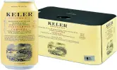 12 Latas Cerveza rubia especial Keler 12 Latas Cerveza rubia especial Keler