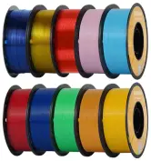 10 Kg Filamento Multicolor PETG 1,75mm Kingroon