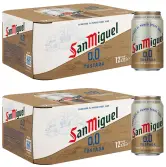 24x33cl Cerveza tostada San Miguel 0,0 alcohol