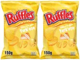 2x150gr Patatas Ruffles Yorkeso