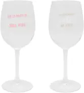 Mr Wonderful set De 2 copas de vino