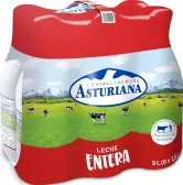 9 litros de leche entera Central Lechera Asturiana