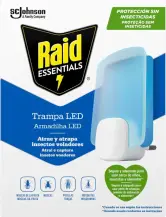 Raid Essentials Trampa LED anti insectos