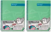 2x libretas A4 Mr. Wonderful 240 páginas