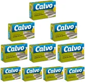 10x120gr latas de sardinas en Aceite de Oliva Calvo 10x120gr latas de sardinas en Aceite de Oliva Calvo