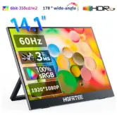 Monitor portátil 14,1" Táctil FHD