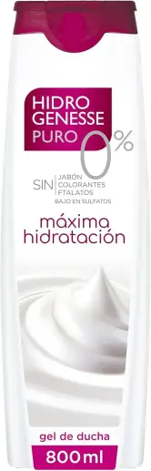 800ml Hidrogenesse Gel Baño Máxima Hidratación 800ml Hidrogenesse Gel Baño Máxima Hidratación