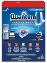 125 pastillas Finish Quantum Professional