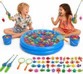 Juego de pesca magnético XXL 59pcs