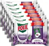 Pack de 6 pastillas Polil Lavanda Fresca + 12 ganchos