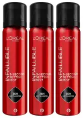3x75ml L'Oréal Paris Infaillible Spray Fijador de Maquillaje
