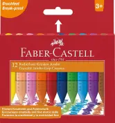 12 tizas borrables Jumbo Grip Faber-Castell