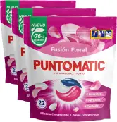 66 lavados PUNTOMATIC Cápsulas Tricámara Floral