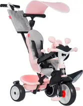 Triciclo Smoby Baby Driver Confort Rosa 3 en 1