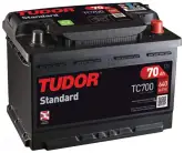 Batería de coche 70Ah 640A Tudor TC700