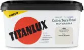 Titanlux Cobertura Total pintura para paredes Blanco Roto 4L