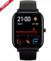 Smartwatch Amazfit GTS Negro Smartwatch Amazfit GTS Negro