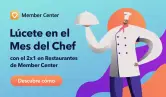 2x1 en restaurantes con Huawei Member Center