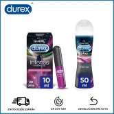 Pack Durex Lubricante Eternal + Durex Gel Estimulante Intense