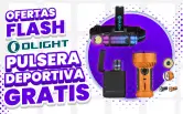 Ofertas Olight: Pulsera deportiva GRATIS 