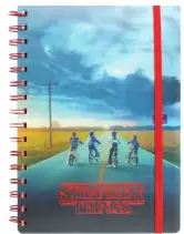 Stranger Things cuaderno