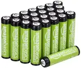 24 Pilas recargables AAA Amazon Basics