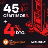 Trucazo Galp: 45 céntimos/litro + 4% dto