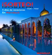 Sorteo Viaje a Marrakech 5 noches para 2 personas (hotel + avión)