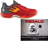 Zapatillas Bullpadel Bewer 19 Rojo