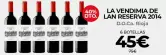 Pack de 6 botellas de vino Lan La Vendimia Reserva 2014
