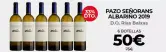 Pack de 6 botellas de vino Pazo Señorans Albariño 2019