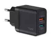 Cargador de pared QC3.0 Dual USB