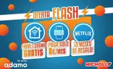 Oferta Flash: Fibra 1GB + 20 GB Datos Moviles + 3 Meses GRATIS de NETFLIX