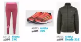 Hasta 75% Dto. en ropa, calzado y accesorios Adidas