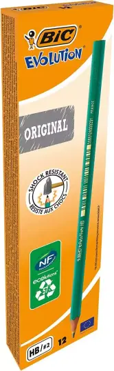 12x Lápices BIC Evolution HB