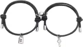 2 pulseras magnéticas de San Valentín