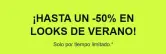50% Dto. para pedidos +30€ en selección Asos
