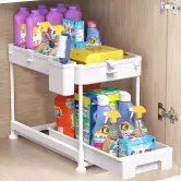 Organizador 2 niveles para debajo del fregadero