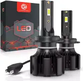 2x Bombilla LED H7 80W 15000LM 6500K