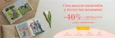 40% Dto. en Álbumes y libros en Hofmann sin mínimo
