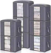8x Bolsas de almacenamiento de 90L 8x Bolsas de almacenamiento de 90L